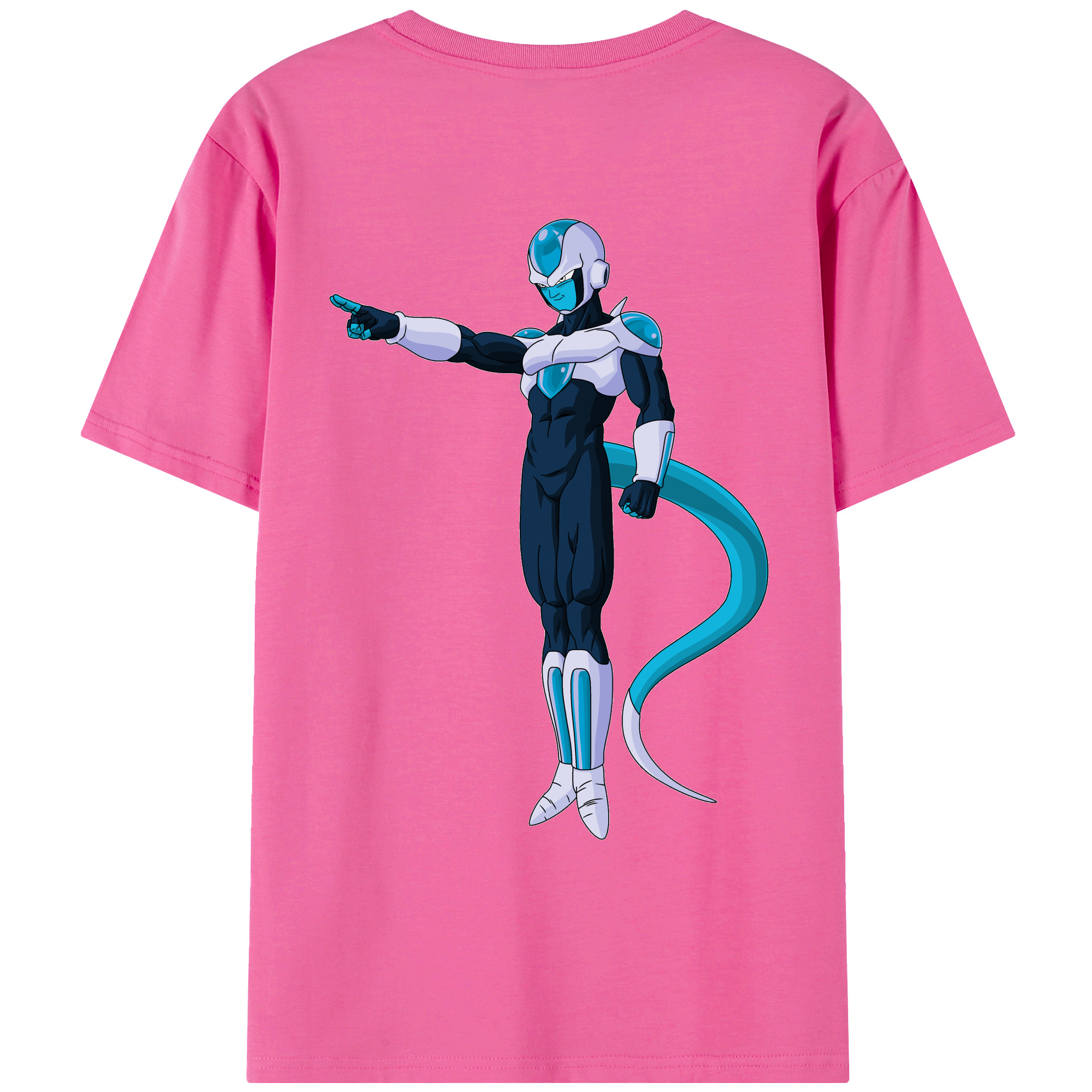 （画像用） ドラゴンボール フリーザ DRAGON BALL Frieza レディース半袖Tシャツ(バックプリント)